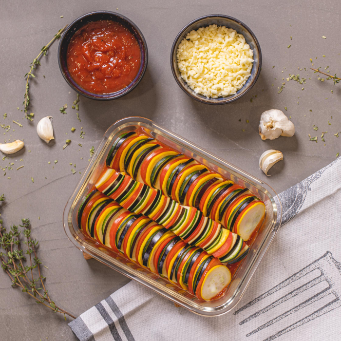 Sareva Oven Dishes Cook & Fresh Rectangle - Set 4 / 40 cl, 60 cl, 1 L, 1,5 L [3]