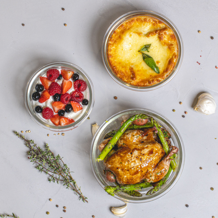 Sareva Oven Dishes Cook & Fresh Round - Set 7 / 0,3 t/m 1,5 L [3]