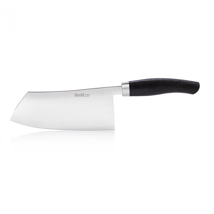 Satar Soul, 180 mm, manson din otel inoxidabil, maner din stejar bog, 1 buc [1]
