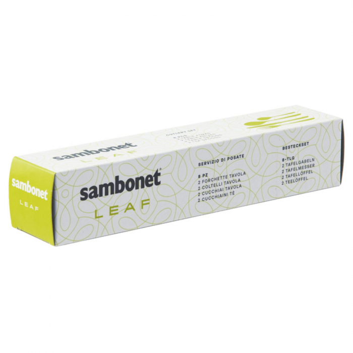 Set de tacamuri otel inoxidabil Sambonet 8 buc - Leaf [3]