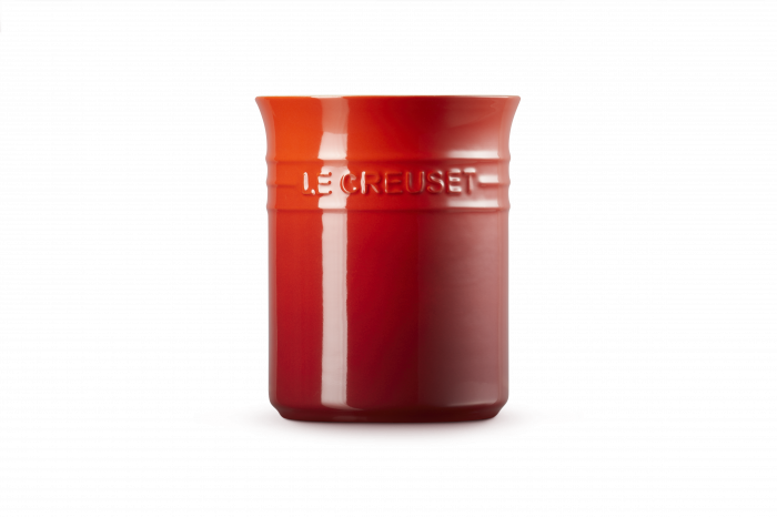 Recipientul pentru ustensile de gatit, Le Creuset, rosu cires [1]