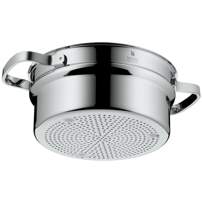 Set de tigaie din 4 piese WMF Functia 4 Negru + insertie pentru abur [6]