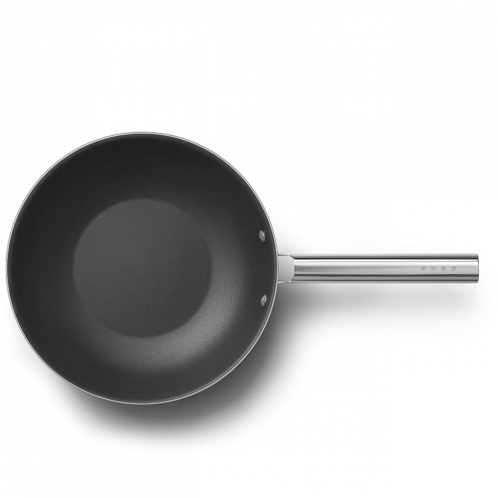 SMEG Wok Rosu Mat - Ø 30 cm / 5,2 Litri [5]