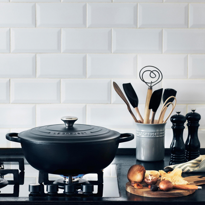 Oala Le Creuset La Marmite Signature 26 cm Negru 4,1 L [4]