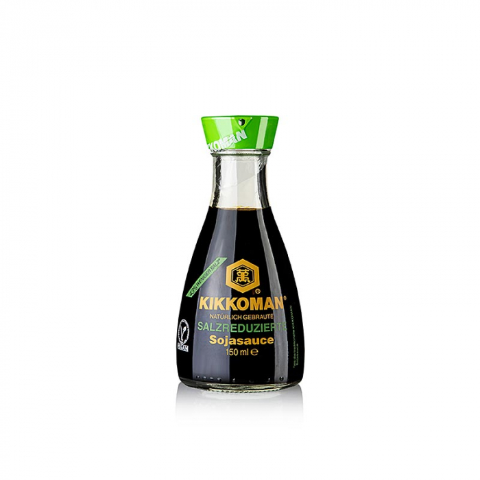 Sos de soia, Shoyu, continut redus de sare, Japonia (capac verde), 150 ml [1]