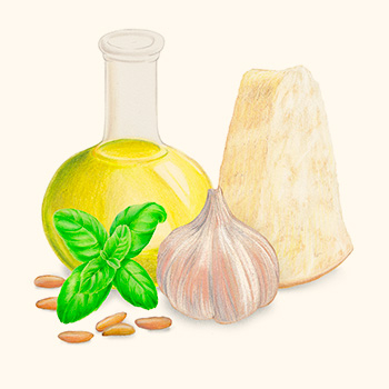 Sos Pesto Genovese, Rummo, 190g [2]