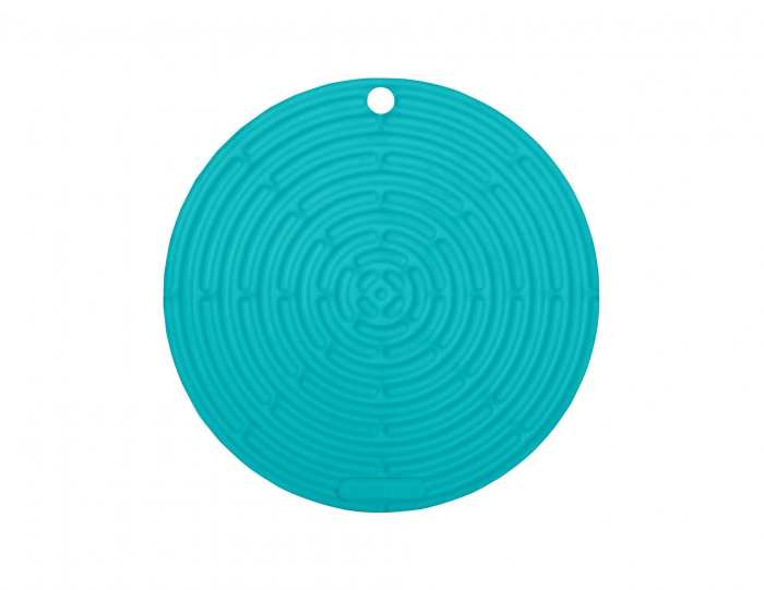 Suport din silicon clasic rotund Le Creuset, Caraibe [1]