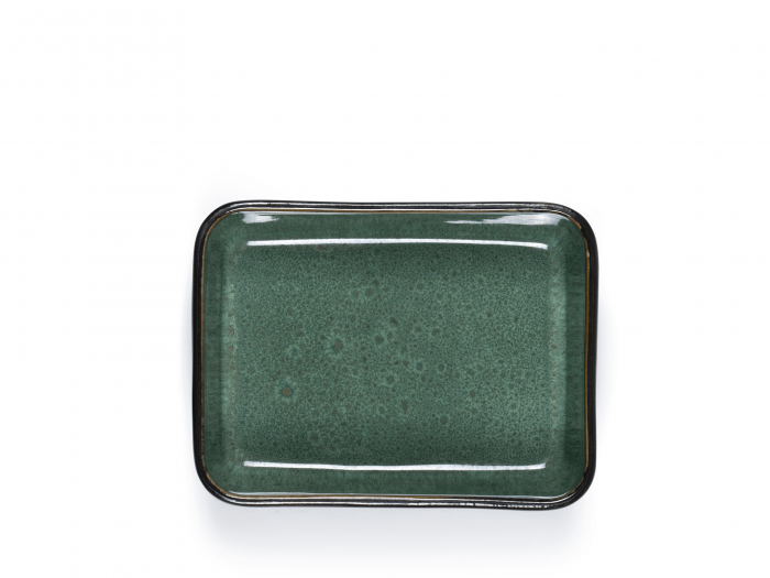 Tava cuptor Bitz Negru Verde Inchis 19 x 14 x 6 cm [2]