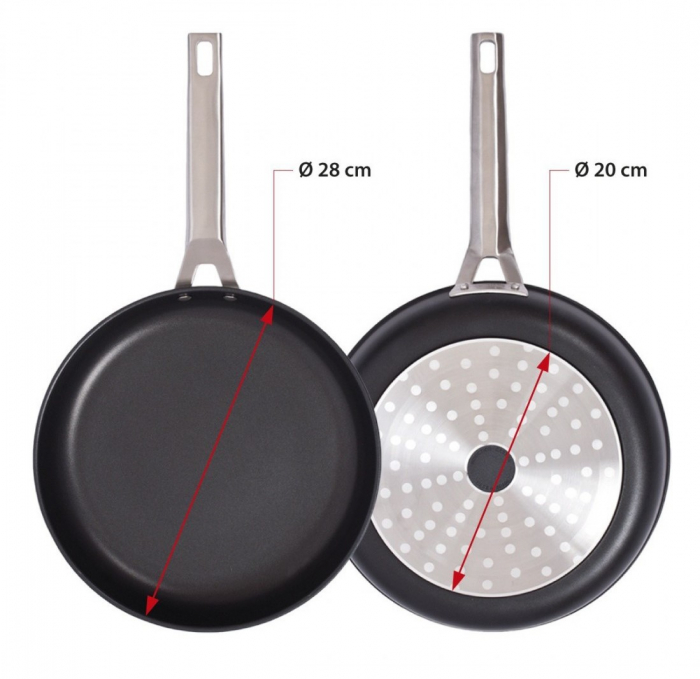 Tigaia Valira Aire Ceramic - ø 28 cm - Acoperire ceramica antiaderent [2]