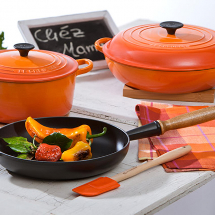 Tigaie Le Creuset Signature 26 cm Rosu Cires [4]