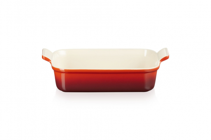 Tradition caserola dreptunghiulara, Le Creuset, 26 cm rosu cires [1]