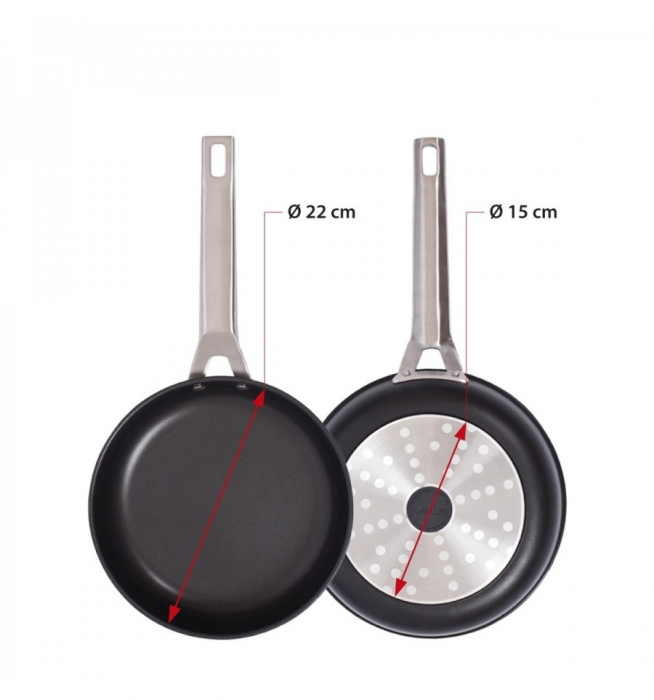 Tigaie Valira Aire Black ⌀ 22 cm [2]