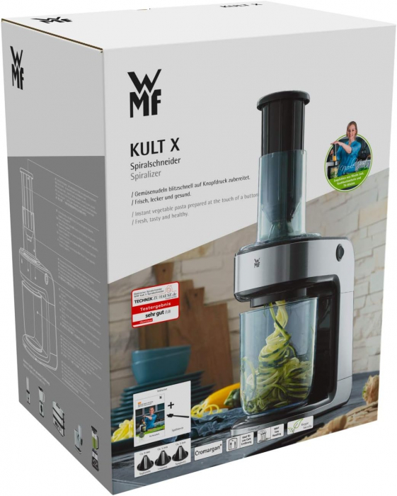Tocator spiralat cu recipient colector Kult X (1,25 l) 80 watt [3]