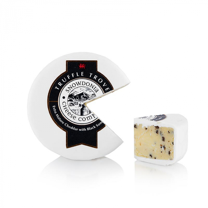 Truffle Trove, Branza Cheddar invechita cu Trufe, 150g [2]