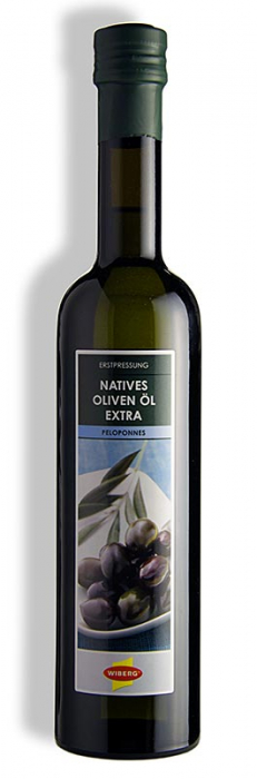 Ulei de masline extravirgin, presat la rece, Wiberg, Peloponez, 500 ml [2]