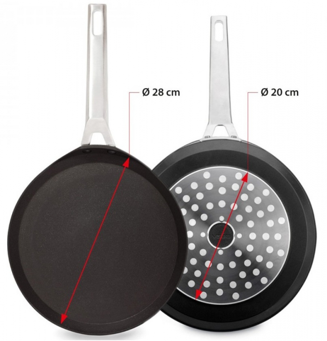 Valira Pancake Pan Aire Black ⌀ 28 cm [3]