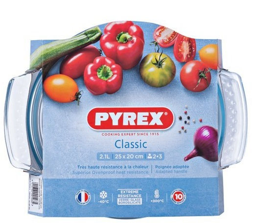 Vas de cuptor Pyrex cu capac Classic 25 x 20 x 11 cm [3]
