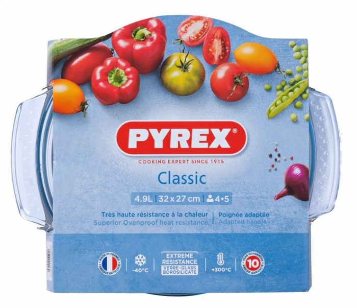 Vas de cuptor Pyrex cu capac Classic 32 x 27 x 11 cm [4]