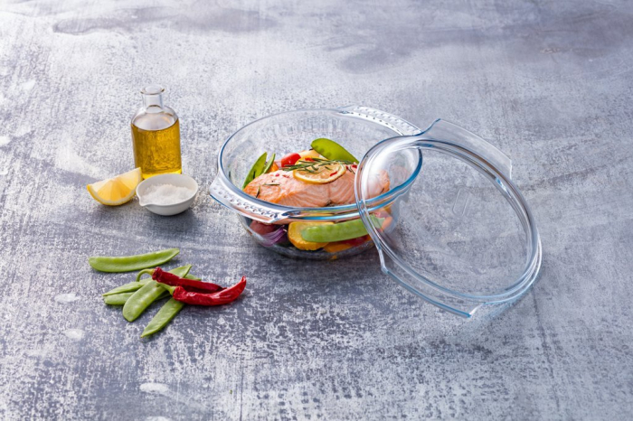 Vas de cuptor Pyrex cu capac Classic 32 x 27 x 11 cm [3]