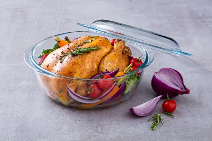 Vas de cuptor Pyrex cu capac Classic 32 x 27 x 11 cm [2]