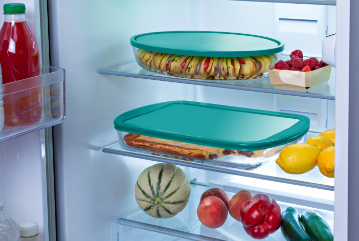 Vas Pyrex pentru cuptor cu capac Cook & Store 28 x 20 x 8 cm [3]