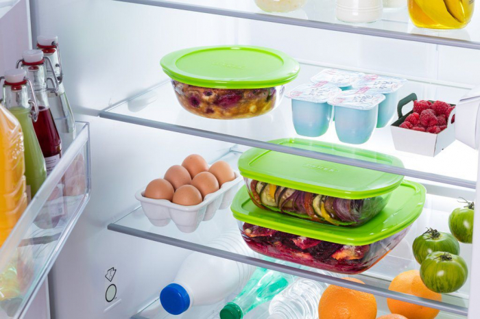 Vas Pyrex pentru cuptor cu capac Cook & Store 40 x 27 x 6 cm [4]