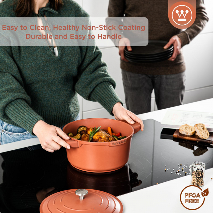Westinghouse Casserole Performance Rebel Red - ø 28 cm / 6,7 L [4]