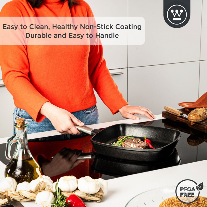 Westinghouse Griddle Pan Performance Blissful Black 28 x 28 cm [5]