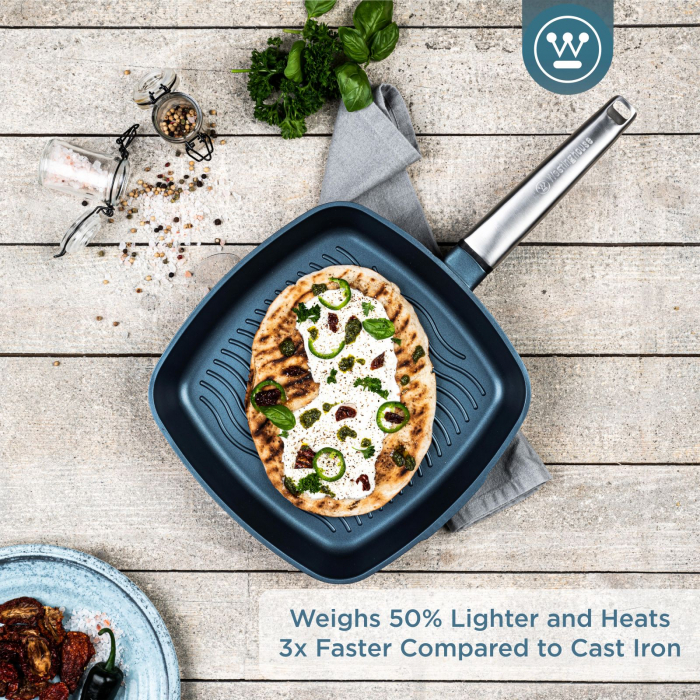 Westinghouse Griddle Pan Performance Bravery Blue 28 x 28 cm [5]