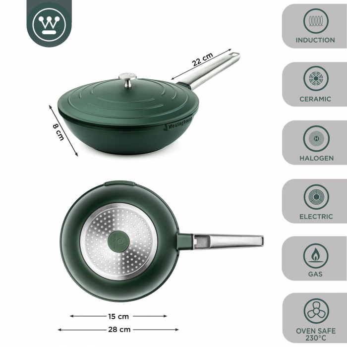 Westinghouse Wok Performance Gracious Green ø 28 cm [2]