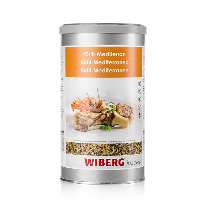Wiberg Condimente Gratar cu sare mediteraneana, 540 g [1]