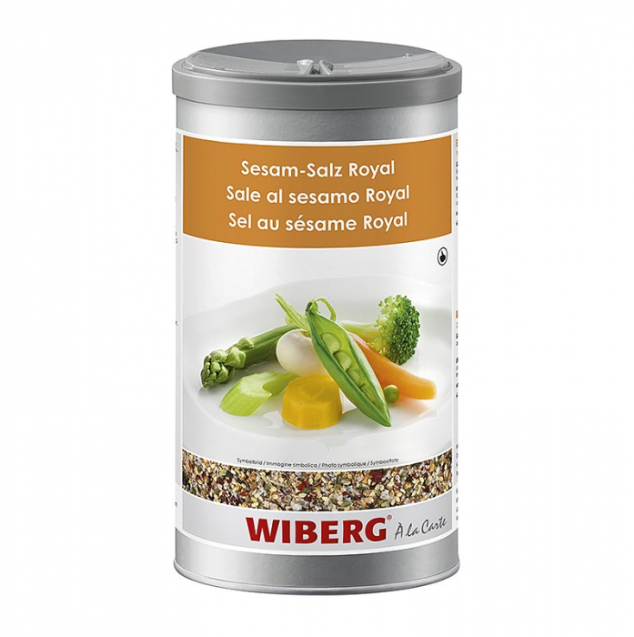 Wiberg Sesame Royal, cu sare de mare și alge nori, 600 g [1]