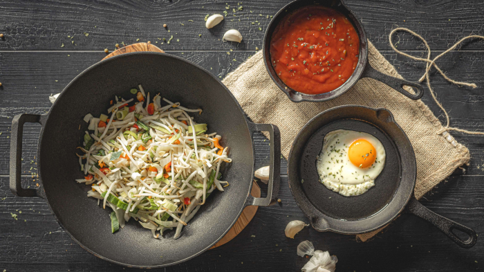 Wok din fonta Jay Hill 36 cm [2]