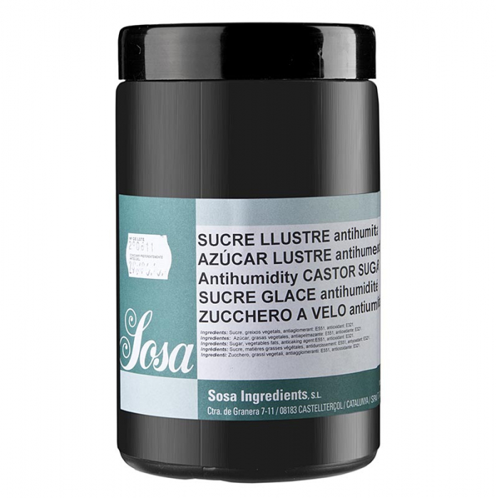 Zahar pudra anti-umiditate, nu absoarbe umezeala, Sosa, 750 g [1]