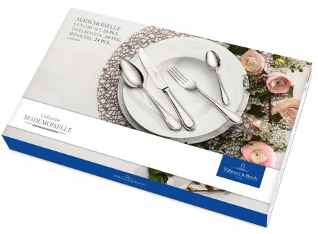 Fructiera - Set tacamuri, 24 piese, Villeroy & Boch, Colectia Mademoiselle
