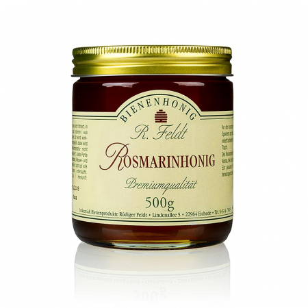 Miere, chutney si dulceata - Miere de rozmarin, lichida, aroma florala delicata, 500 g