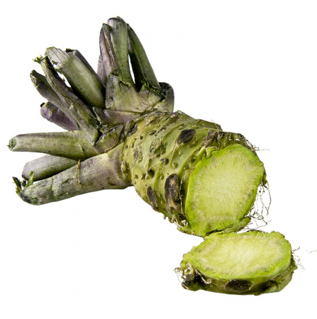 Radacina de wasabi, intreaga, proaspata, aproximativ 120 gr [1]