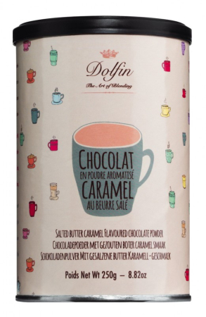 Tablete - Ciocolata calda cu caramel sarat, belgiana, 250gr