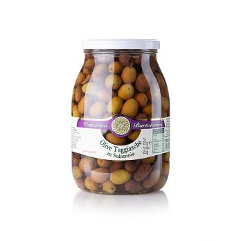 Masline si pasta de masline - Masline Taggiasche in saramura, Venturino, 950 g
