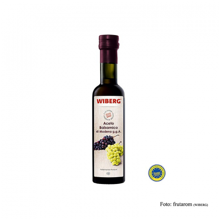 Otet Wiberg Gastro - Aceto Balsamico di Modena IGP, 6 ani, acid 6%, Wiberg, 250 ml