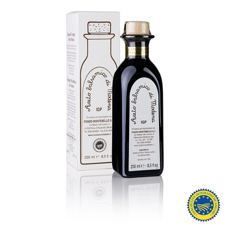 Bacanie - Aceto Balsamico di Modena IGP, FM 01, cutie alba, 250 ml