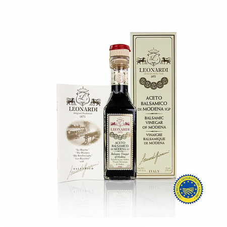 Otet - Aceto Balsamico di Modena IGP/IGP, Francobollo, 10 ani, Leonardi, 250 ml