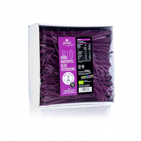 Produse BIO - Paste Fetuccine cu cartofi dulci Violet, fara gluten, organic, 2,5 kg