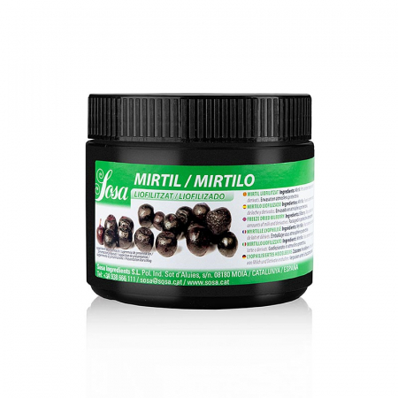 Aditivi alimentari - Afine liofilizate (afine), intregi, Sosa, 50 g