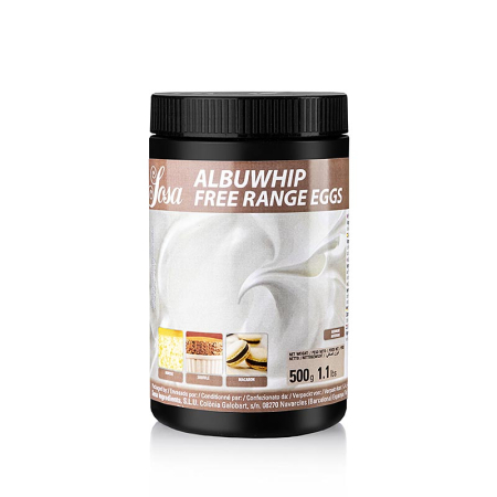 Bacanie - Albumina, albus de ou pudra, Albuwhip, Sosa, 500 g