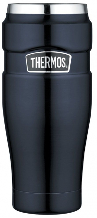 Ustensile de Bucatarie - Termos Travel Mug King Blue 470 ml