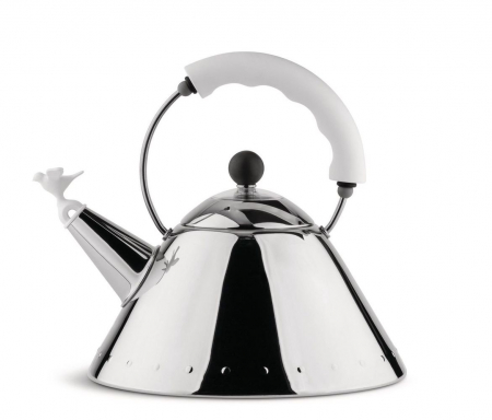 Ustensile de Bucatarie - Fierbator Alessi 9093 Alb - 2 L