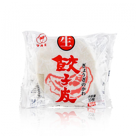 Bucatarie asiatica si etnica - Aluat Gyoza, foi rotunde din aluat, ø 8cm, congelat, Marumi, 140 g, 30 foi