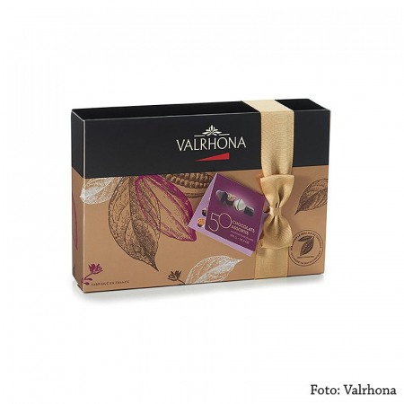 Ciocolata - Amestec fin de praline, 465 g, Valrhona Ballotin, 50 buc