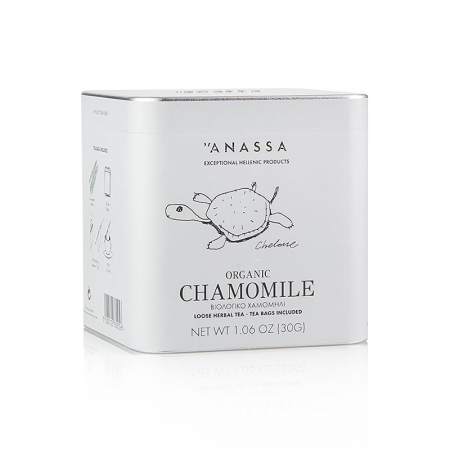 Ceai - ANASSA Ceai de musetel, in vrac cu 20 pliculete, BIO, 30 g